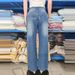 Women's Clothing Spring New Simple Loose Straight Jeans Women_ecoleips.com