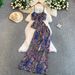 Women's Clothing Retro Style Two Piece Set With Bow Tie V Neck Camisole And High Waisted Slimming Wide Leg Pants Unique Exquisite Design Casual Outfit_ecoleips.com