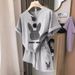 Women's Clothing Loose Sports Casual Running Suit Fashionable Versatile Age Reducing Short Sleeved Shorts Two Piece Suit_ecoleips.com
