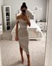 Women's Clothing Spring And Autumn New Sequin Dress Ins Casual Fashion Party Zipper Women's Dress_ecoleips.com