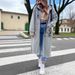 Women’s Clothing hooded sports plus fleece sweater casual long sleeved zipper jacket women's plus size solid color jacket_ecoleips.com