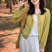 French-style Cotton-linen Shirt Jacket, Summer Sun Protection High-end Linen Shirt, Unique And Chic Top For Petite_ecoleips.com