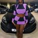 Women's Sexy Midriff Baring Patchwork Two Piece Set Autumn/Winter New Arrival Clothing_ecoleips.com
