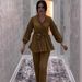 Modest Evening Dress Elegant Long Sleeved Dress For Women Sexy Feminine European American Style Comfortable Set For Fall_ecoleips.com