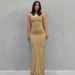 European And American TUME Women's Fashion 2026 Kardashian Skims Casual Slim Fit Strap Home Long Dress_ecoleips.com