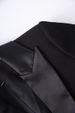 Elegant Rhinestone Embellished Blazer For Women - Single Button Formal Jacket With Intricate Beading For Office & Evening Wear_ecoleips.com
