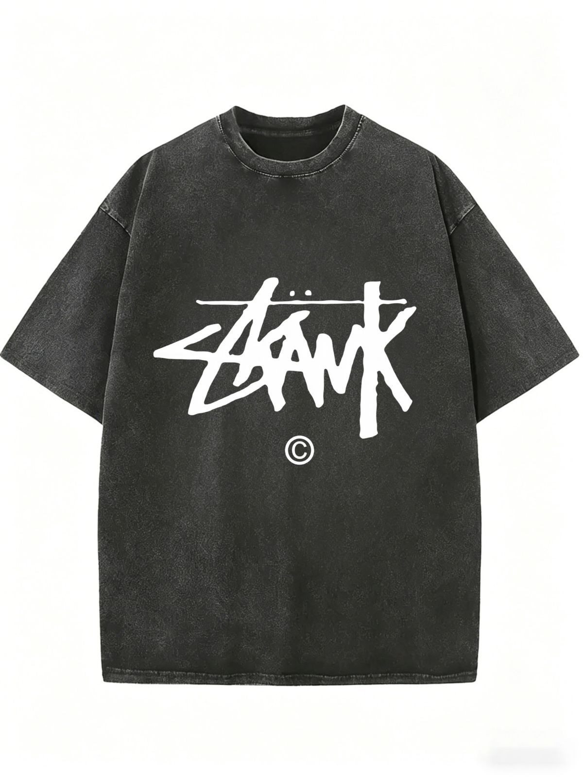 Women's Retro Washed T-Shirt, Soft Breathable Casual Crew Neck Summer Essential_ecoleips.com