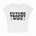 New 2024 Women's Slim Fit Cropped T-Shirt Short Sleeve round Neck Basic Casual Top European American Style_ecoleips.com