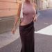 Women's Patchwork Hollow Dress round Neck Sleeveless Slim Fit Fashion Spring/Summer New Style European American Cross Border Wholesale_ecoleips.com