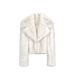 Faux Fox Fur Coat – Trendy Cropped Jacket In Dyed Ombré (S-XL) | Vegan & Street-Chic_ecoleips.com