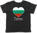 Women's T-Shirts Personalised Love Bulgaria Football Supporter Kids T-Shirt Boys Girls Gift_ecoleips.com