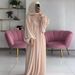 Women's Clothing Autumn New Fairy Palace Style Beads Heavy Industrial Light Luxury Long Dress_ecoleips.com