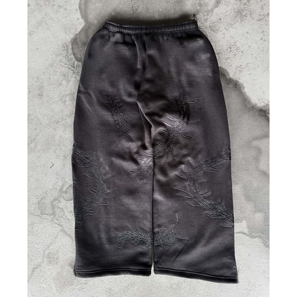 Women's Clothing Retro Y2k Washed Distressed Patch Hoodie Street Fashion Unisex Zipper Sweatshirt_ecoleips.com