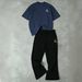 2026 Women's Casual Oversized T-Shirt And Wide Leg Trousers Set Drawstring Mid Waist Loose Fit Fashion For Summer_ecoleips.com