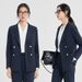 2025s 363 High-end Fashion Casual Women's Tops Professional Interviews, Double Breasted Small Suit Jackets For Women_ecoleips.com