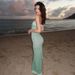 TARUXY Sexy Sequins Strapless Ribbon Dress For Women Fashion Splice Slim Long Dress Sleevekess Evening Party Clothes High Waist_ecoleips.com