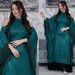 Women's Clothing New Malay Fashion Women's Bat Sleeve Sequined Robe Muslim Dress_ecoleips.com