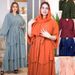 Women's Clothing Chiffon Hot Diamond Cake Dress With Headscarf_ecoleips.com