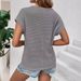 Women's Raglan Mesh Top Hollow Out Breathable Versatile Short Sleeve T-Shirt New European And American Style Clothing_ecoleips.com