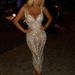 2026 New Foreig Trade Europea Ad America Wome's Clothig EBay Deep V Log Sleeve Sequi Dress Mii_ecoleips.com