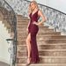 Women's Clothing New Evening Dress For Women, Banquet, Temperament, Slimming, Daily V Neck, Sequined, Slit Dress_ecoleips.com