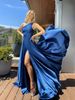 Spring New Women's Clothing Sexy Off Shoulder Slim Dress Big Swing Skirt_ecoleips.com
