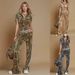 Women's Knitted Summer T-Shirt Set Popular Export Top And Bottoms Ensemble Best Selling Fashion_ecoleips.com