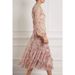 Women's Clothing Spring And Summer British Fashion Brand Dreamy Floral Mesh Fairy Elegant Princess Dress Long Dress_ecoleips.com