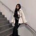 Women's Fleece Jacket With Zip Front, Cozy Sherpa Lining, Long Sleeve, Loose Fit, Warm Winter Outerwear For Casual & Commute_ecoleips.com