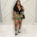 Women's Clothing Women's Fashion Camouflage Irregular Skirt Pants Single Link For Formal & Casual For Women_ecoleips.com
