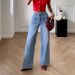 Women's High-Waisted Flare Jeans With Multi-Pockets – Vintage-Inspired Bootcut Denim Pants For Casual & Office Wear_ecoleips.com