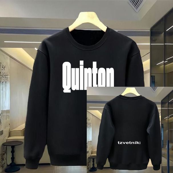 FW25 Matching Couple Cotton Crew Neck Sweatshirt - His & Hers_ecoleips.com
