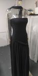 SDM144 Women's Contrast Color Zipper Tight Dress Irregular Slit Long Skirt For Sexy Holiday Wear Quality Fabric_ecoleips.com