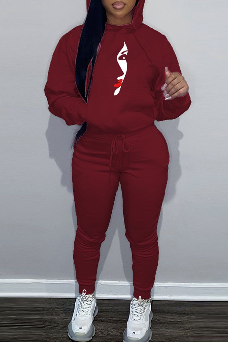 Women’s Clothing autumn and winter new women's suits fashion long sleeved pullover hoodie sweater two piece suit WH6+ML1_ecoleips.com