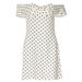 Women's Strapless Polka Dot Print Bodycon Dress Short Versatile And Stylish New Fashion Best Selling_ecoleips.com