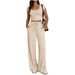Cross-border 2026 Spring/Summer New Y2 European American Women's Casual Slim-Fit Two-Piece Set With Short Sleeves And_ecoleips.com