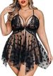 Aria Basics Aria Basics European And American Foreign Trade Fashion Seductive Sleepwear Set For Women, Heart-shaped Mesh Suspender Dress,_ecoleips.com