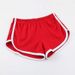 High Waist Casual Loose Waist Lantern Shorts Summer Home Wear Red Japanese Foreign Trade Women's Clothing Bottoms_ecoleips.com