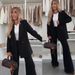 Men's Slim Fit Casual Suit Set - Long Sleeve Blazer & Trousers With Belt - Streetwear Office Outfit (Khaki, Beige, Dark Brown, Black)_ecoleips.com