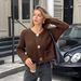 Women's Knitted Sweater Casual Commuter Fashion European American Style Spring/Summer Clothing_ecoleips.com