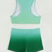 Women's Clothing Fashionable Gradient Color Bikini Two-Piece Set Swimsuit Flat Angle Pants Women's Adult Swimwear Polyester Fabric With Chest Pad_ecoleips.com