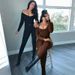 2025 Summer New Fashion Long Sleeve Slim Fit Hip-Lifting One-Piece Pants Wholesale_ecoleips.com