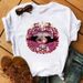 European And American Cross-border Foreign Trade Wholesale Clothing Sexy Fashion Lip Print Round Neck Plus Size_ecoleips.com