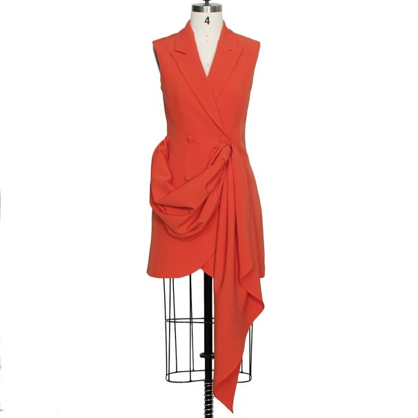 European And American Women's New Fashion Sleeveless Solid Color Sexy Blazer African Niche Spring Casual_ecoleips.com