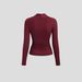 European And American Cross-border 2026 Spring New Style Women's Top With Irregular Metal Buckle Decoration,_ecoleips.com