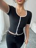Women's Clothing Summer Stylish Short Knit Sweater For Women Sleeveless Fashionable And Elegant Top For Formal & Casual For Women_ecoleips.com