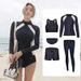 Aria Basics Manufacturer Couple Korean Version New Style Covering Body Suit Surfing Diving Female Two-Piece Swimsuit Hot Spring_ecoleips.com