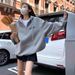 Women’s Zip-Up Hooded Sweatshirt – Long Sleeve Casual Pullover (Greyish, XS-XXL)_ecoleips.com