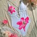 Women's Clothing Sexy Hot Spring Bodysuit European American Style Small Floral Print Swimsuit Set Retro Sexy Hot Girl Pure Sensual Rope Bikini_ecoleips.com