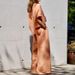 Women's Clothing Spring And Summer New Ladies Fashion Temperament Solid Color Loose Cotton And Linen Lapel Two Piece Set_ecoleips.com